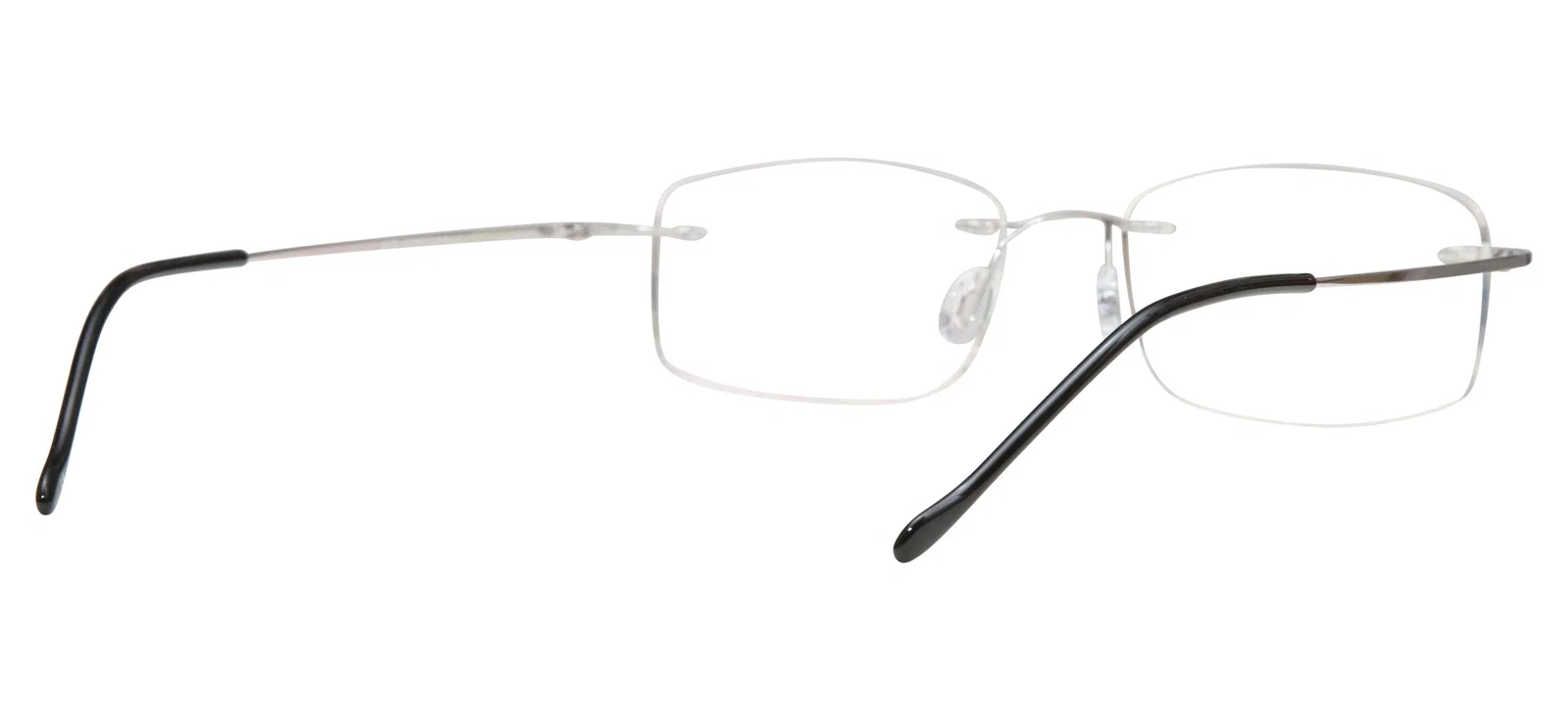 Blue Light Blocking Glasses Rectangle Rimless 201962 Eyeglasses Includes Blue Light Blocking Lenses - view 13